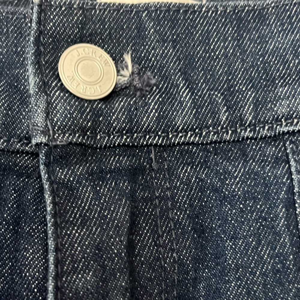 J Crew High-rise patch pocket straight-leg jean in indigo - Picture 6 of 9